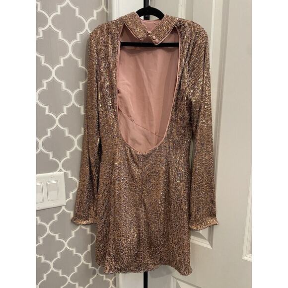 asos design Sequin dress 4 - Picture 3 of 4